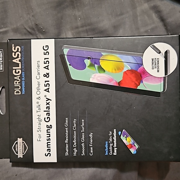 NIB Tempered Glass Screen For Galaxy A51 & A51 5G - Picture 1 of 2
